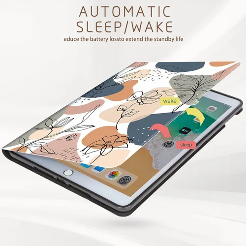 Vista 4 de Funda para iPad de 9ª generación, funda para iPad de 7ª generación, para iPad de 8ª generación, fundas de 10.2 pulgadas, a prueba de golpes