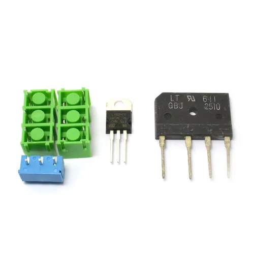 Vista 6 de Kit Gainclone 3875 LM3875 50w+50w 8ohm Amplificador Junta+Altavoz Protección Sc