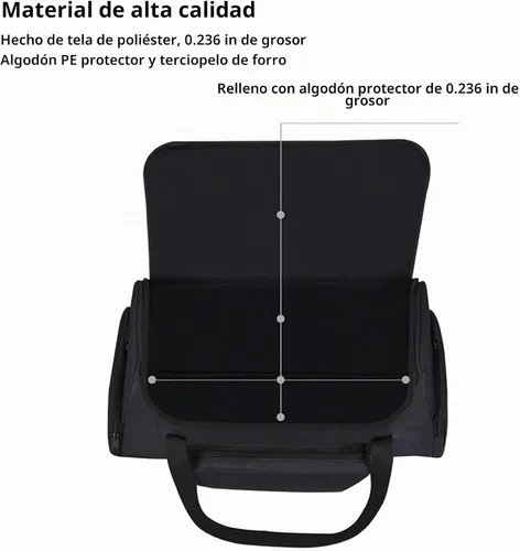 Vista 3 de Funda para altavoz Bluetooth Tribits StormBox Blast 2/Blast