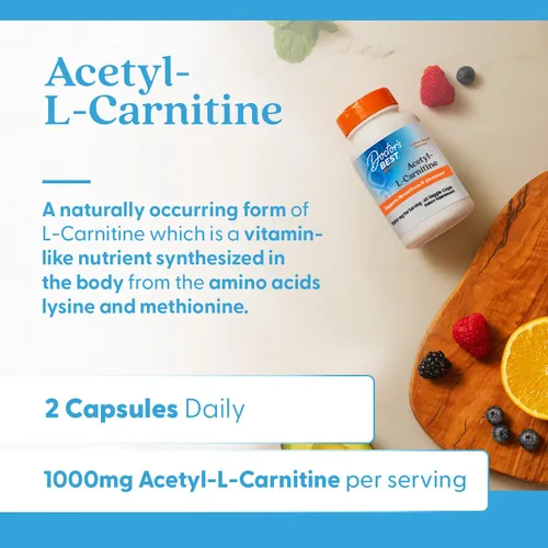 Vista 5 de Acetil L-carnitina con Sigma Tau Carnitina, cápsulas de 0,02 oz., DRB-00105, 1, 1