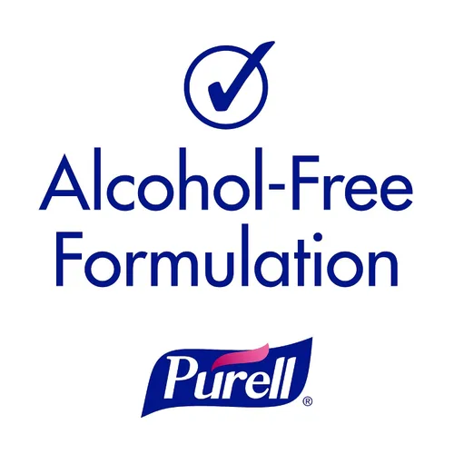 Vista 4 de Purell Toallitas desinfectantes para manos, fórmula sin alcohol, 1200 toallitas de repuesto para dispensador de toallitas Purell de alta capacidad