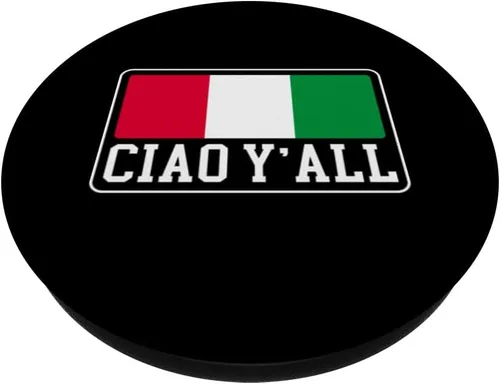 Vista 2 de Ciao Y'all Europe Country Travel Italia PopSockets intercambiables PopGrip
