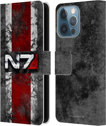 Vista 106 de Head Case Designs Funda de piel con licencia oficial de EA Bioware Mass Effect Cerberus Logo Graphics tipo cartera compatible con Apple iPhone 11