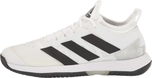 Vista 8 de adidas Adizero Ubersonic 4 - Tenis para hombre, Cloud WhiteCore BlackSilver Metall