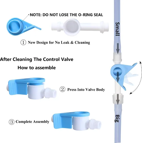 Vista 7 de TopQuaFocus Paquete de reemplazo de tubos de enema para limpieza de colon tubos largos de colon y puntas de enema flexibles Tubos de enema