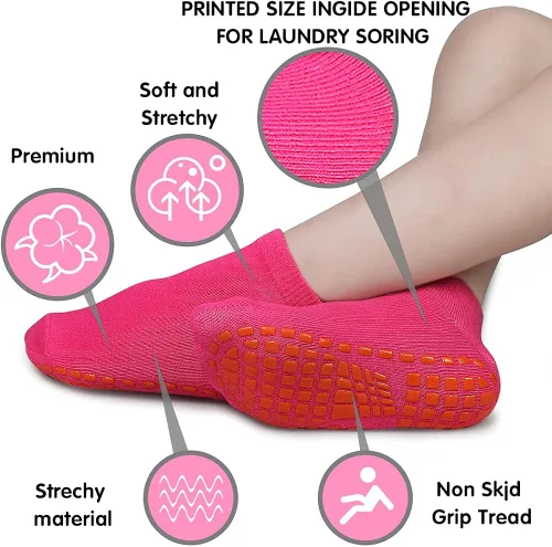 Vista 3 de Calcetines antideslizantes para niños y niñas