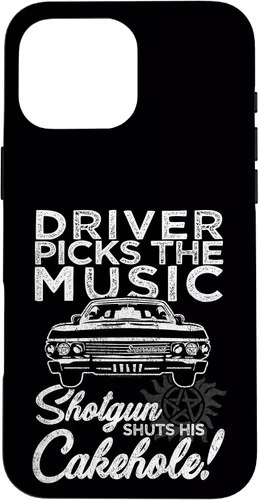 Vista 19 de Supernatural Driver Picks - Carcasa con música para iPhone 17