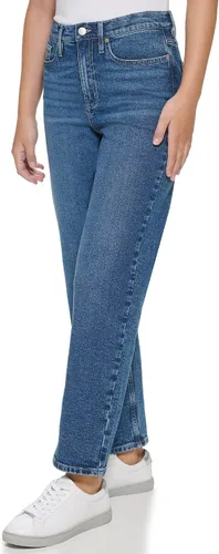 Vista 3 de Calvin Klein Vaquero de talle medio para mujer
