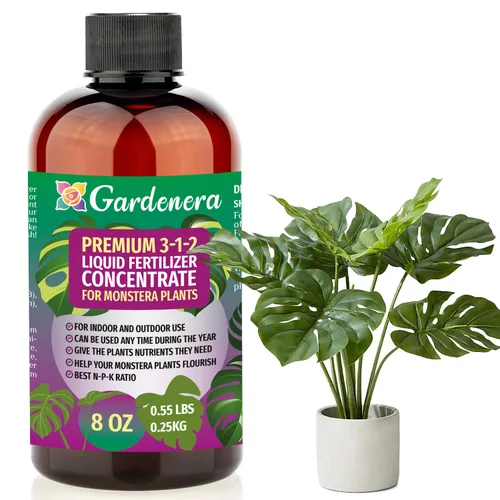 Vista 36 de GARDENERA Fertilizante Líquido Concentrado Multiusos Premium 3-1-2 para Todas las Plantas y Flores de Interior - Promueve el Crecimiento de Biomasa