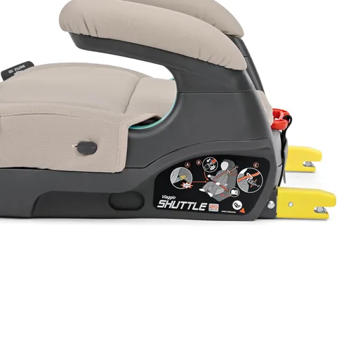 Vista 3 de PEG Viaggio Shuttle - Asiento elevador sin respaldo para automóvil - Astral