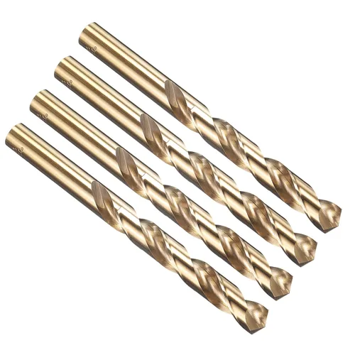 Vista 51 de PATIKIL Broca Jobber de 0.039 in, vástago recto M35 cobalto 5% acero de alta velocidad 135° acabado dorado para metal duro de acero inoxidable - 2