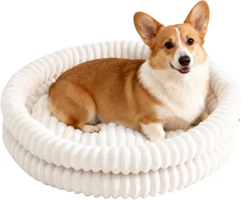 Vista 12 de Cama para gatos, bonita cama para gatos de interior y perros Gris