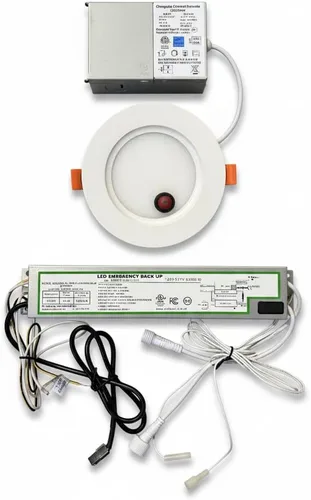 Vista 12 de E2 Lighting Luz LED empotrable de 4 pulgadas, retrofit LED empotrable de 4 pulgadas, 9W regulable delgado LED Downlight, 3CCT sintonizable