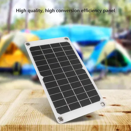 Vista 3 de Kit de panel solar de 12 voltios y 7 . 8 W, mantenedor de cargador de batería solar, impermeable, portátil, panel solar, cargador de batería