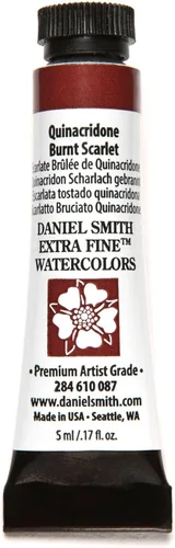 Vista 85 de DANIEL SMITH Pintura acuarela extrafina, tubo de 5 ml, rojo alizarina, 284610004