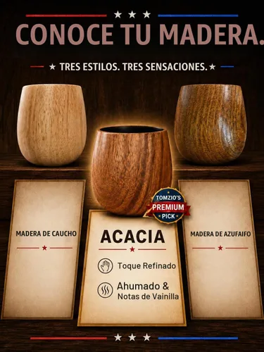 Vista 3 de Vaso de madera carbonizada de bourbon (5, 11, onzas líquidas)
