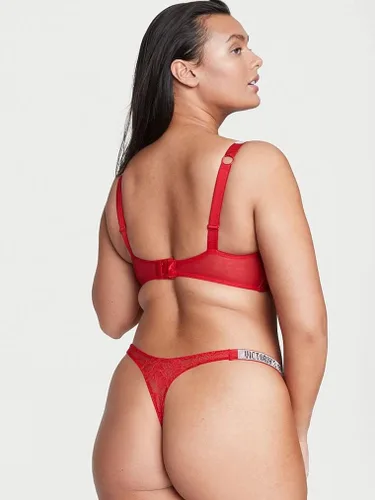 Vista 3 de Victoria's Secret Tanga con correa Shine, ropa interior para mujer (XS-XXL)