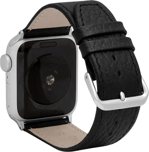 Vista 12 de Bandini Correas de cuero para mujer para Apple Watch de 1.496 pulgadas, 1.575 pulgadas, 1.614 pulgadas para mujer, correa delgada de cuero iWatch