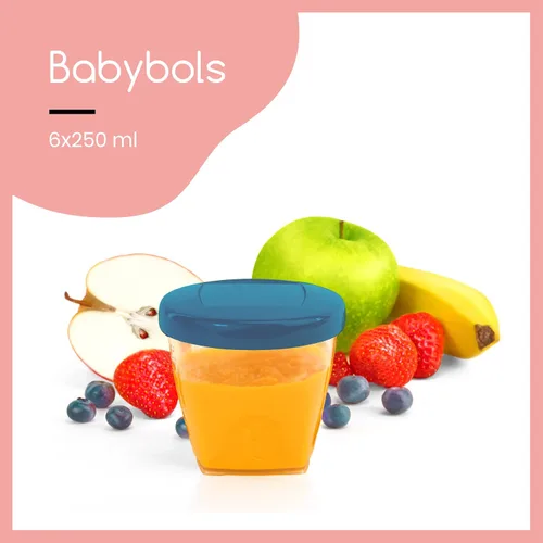 Vista 5 de Babymoov Paquete de almacenamiento y fabricante de alimentos para bebés - Duo Meal Station XL 6 en 1 licuadora de vapor + 6 tarros de vidrio