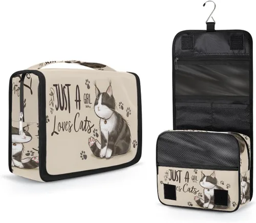 Vista 13 de Neceser colgante de viaje para mujeres y hombres -dhfjrgfr, A-001.