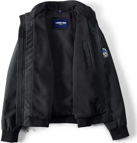 Vista 4 de Lands' End Mens Squall Classic Bomber Jacket