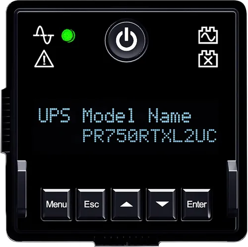 Vista 6 de CyberPower PR750RTXL2UC Aplicación inteligente Sinewave UPS Respaldo de batería