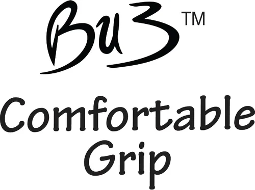 Vista 3 de BIC BU3 Grip - Bolígrafo retráctil, punta media (0.039 pulgadas), negro, bolígrafo negro para escuela y oficina, 12