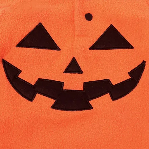Vista 7 de Le SSara Disfraz de calabaza de Halloween con capucha para bebé, disfraz de Navidad