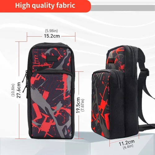 Vista 4 de AOPUTTRIVER Travel Bag for Nintendo Switch Nintendo Switch Storage Backpack Protective Storage Sling Backpack Shoulder Bag for Nintendo Switch