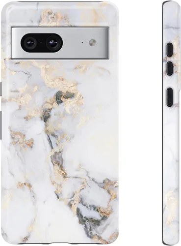 Vista 33 de Funda compatible con Google Pixel 7a, 2 en 1, delgada, resistente, híbrida, policarbonato duro, silicona suave, parachoques resistente