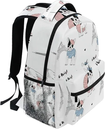 Vista 3 de Roaring Panther Mochila escolar Mochila de viaje para niños estudiantes, Patrón 5, Mochilas Daypack