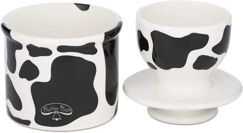 Vista 2 de Butter Bell - La olla original Butter Bell de L Tremain, un recipiente de cerámica francesa de encimera para mantener mantequilla untable
