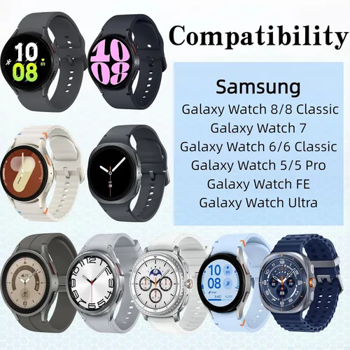 Vista 2 de [Paquete de 2] Cable de carga USB-C para Samsung Galaxy Watch 8/8 Classic/Ultra/7/6/6 Classic/5/5 Pro/FE - Base magnética de carga rápida