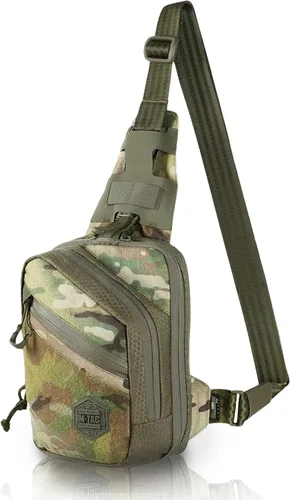Vista 9 de M-Tac Elite - Bolso de transporte táctico EDC con funda oculta para el pecho CCW
