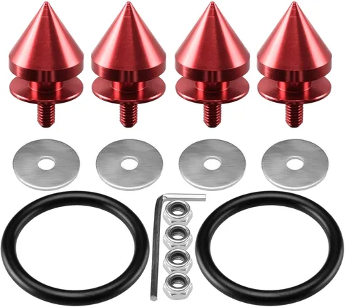 Vista 13 de EZAUTO WRAP Kit de fijadores de liberación rápida con espigas negras para parachoques de coche, maletero, guardabarros, tapas de escotilla