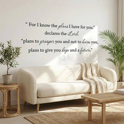 Vista 7 de Decalgeek vinilo de pared con frases inspiradoras (22,5 x 20,3 cm) color negro