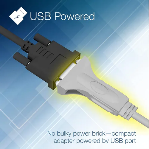 Vista 5 de TRENDnet Cable convertidor USB a serie de 9 pines, TU-S910, adaptador USB a serie RS232, compatible con Windows y Mac, USB1.1, USB2.0, USB3.0, 9.8
