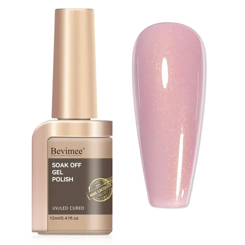Vista 37 de Esmalte de uñas de secado rápido, color rosa, esmalte de uñas transparente, esmalte de uñas de secado rápido regular, a granel, sin gel, de larga