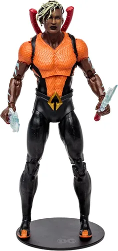 Vista 5 de McFarlane Toys DC Direct Page Punchers Aqualad - Figura de acción de 7 pulgadas con Aquaman Comic
