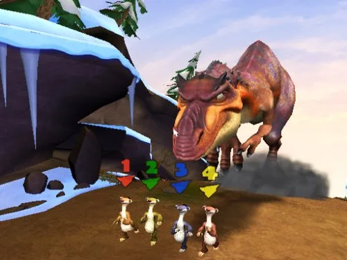 Vista 3 de Ice Age Dawn of the Dinosaurs - Nintendo Wii