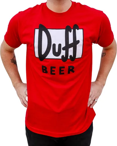 Vista 4 de The Simpsons Duff Beer Logo Homer - Camiseta para hombre
