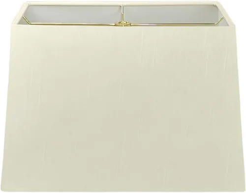 Vista 19 de Royal Designs, Inc. HB-613-12AGL Pantalla para lámpara de tapa dura rectangular, (5 x 10) x (8 x 12) x 9.5, Oro Antiguo