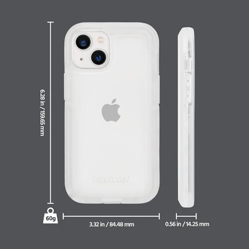 Vista 3 de Pelican - Marine Active Series - Funda resistente al agua para iPhone 13, a prueba de polvo y salpicaduras, diseñada para caber perfectamente