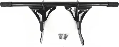 Vista 5 de Estriberas de Carretera Protector de Motor Barra Antivuelco Soporte de Protección Compatible con Harley Softail Street Bob FXBB, Low Rider FXLR