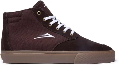 Vista 8 de Lakai Riley 3 Zapatos de skate para hombre - Modelo Pro de Riley Hawk Rojo (Red Suede)