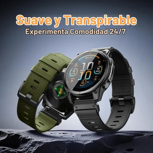 Vista 2 de Compatible con Garmin Fenix 6 Watch Band para Fenix 8 1.850 in/8 Pro 1.850 in/Fenix 7/Fenix 6 Pro/5/5 plus, 0.866 in Quickfit Correa de reloj Verde