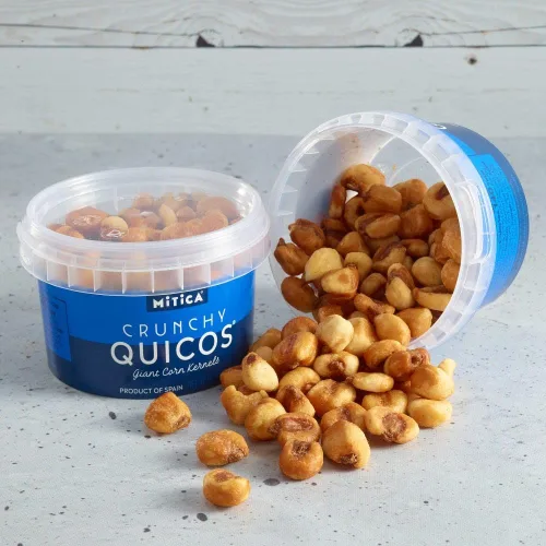 Vista 3 de Quicos de maíz crujientes gigantes sin gluten