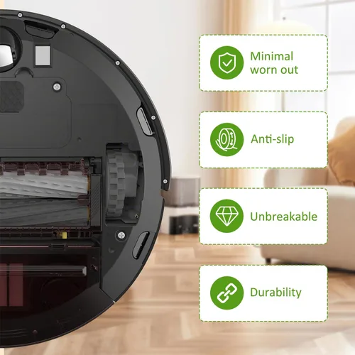 Vista 7 de Módulo de montaje de rueda de accionamiento derecho izquierdo (2 unidades), módulo de repuesto de rueda de aspirador robot para Roomba 500 600 700