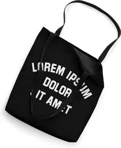 Vista 2 de Lorem Ipsum Dolor Sit Amet Graphic Designer Web UX UI - Bolsa de mano divertida
