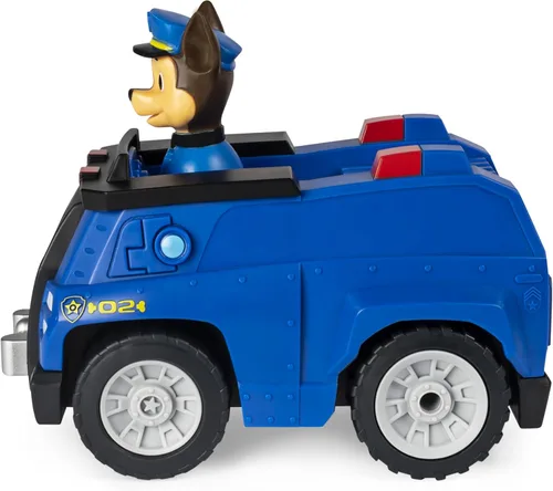 Vista 8 de Paw Patrol 6054190 Chase - Crucero de policía a control remoto con dirección de 2 vías, para niños de 3 años en adelante, multicolor